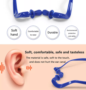 سدادات أذن صناعية ناعمة وآمنة قابلة لإعادة الاستخدام مع عصابة رأس سيليكون لتقليل الضوضاء في أعمال التصنيع الصناعية - Product Image 5