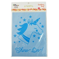 Licorne assez 15*19.5cm 6 modèles dans un paquet de pochoirs de découpe pour l'artisanat Scrapbooking