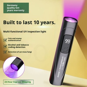 Đèn pin <span class=keywords><strong>LED</strong></span> tím <span class=keywords><strong>UV</strong></span> cầm tay, sạc USB, chống nước IP65, dùng kiểm tra tiền giả, bán buôn trực tiếp từ nhà máy, 365nm - Product Image 5