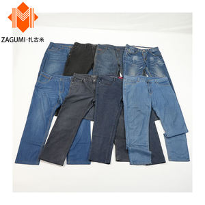 Zagumi Usine de Gros Vêtements d'Occasion Populaires à Bas Prix en Vrac Jeans pour Hommes Propres à 90% Ropa Usada Para Hombre - Product Image 4