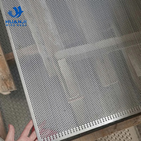 Grille métallique perforée durable en cuivre, tôle perforée en acier inoxydable 316