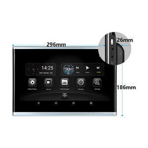 Monitor layar Video sandaran kepala Lcd mobil 12.1 inci pemutar <span class=keywords><strong>Media</strong></span> <span class=keywords><strong>Dvd</strong></span> pintar Ce Universal dudukan belakang Android hiburan