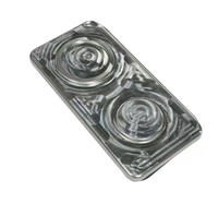 Support magnétique pour téléphone à sublimation, gabarit en aluminium, moules universels pour support de téléphone rond, moules dédiés pour Pop Socket Grips