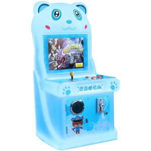 Máquina Expendedora de Juegos Operada con Monedas, Diseño de Oso Tierno, Cada Pulgada de Tierra Debe Ser Contestada, Plástico Resistente - Product Image 6