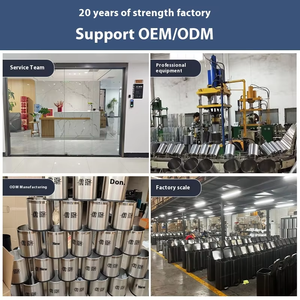 Thùng Rác Chất Thải Cao Cấp Leasylife 10L 14L Thùng Rác Sơn Kim Loại Mờ Thùng Rác Hai Lớp Không Che Phủ Thùng Rác - Product Image 6