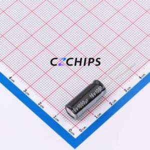 Condensador Electrolítico de Aluminio de Orificio Pasante EWH1CM102F20OT, Componente de Orificio Pasante (THT), D8xL20mm 1000uF 20% 16V 3.5mm - Product Image 1