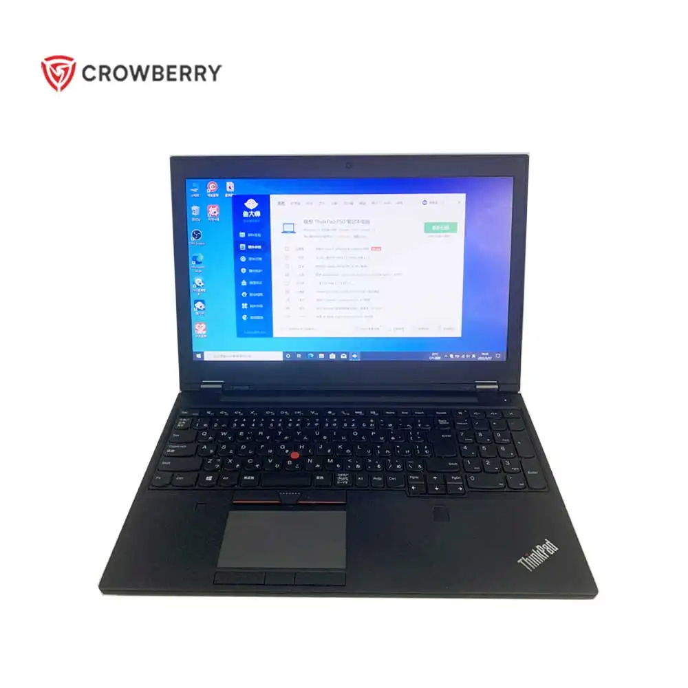 Wholesale Laptop Used 15.6 Inch Win10 Core i5 RAM 16GB SDD 512GB Second Hand Laptop for Lenovo P50 Used Laptop Low Price