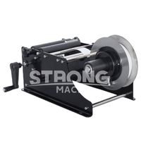 Machine d'étiquetage manuelle pour bouteilles rondes, avec poignée pour ruban adhésif, pour emballage de sacs, cartons, films, feuilles, semi-automatique, pour fûts