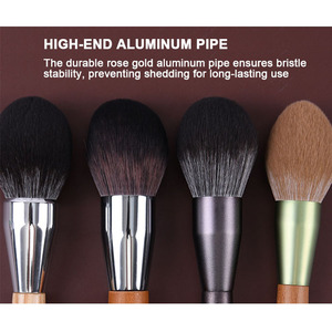 Premium Contour <span class=keywords><strong>Blush</strong></span> Fond de teint Poudre Pinceau Beauté Outil Doux Poils Synthétiques Manche En Bois Visage Pinceaux De Maquillage pour Débutants - Product Image 3