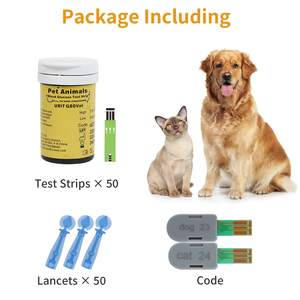 우릿 수의학 반려동물 혈액 검사 신속 검사 키트 (강아지용 스트립) 반려동물 건강 혈액 검사 장비 - Product Image 4