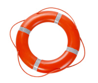 Aro Salvavidas con Soporte de Montaje y Kit de Cuerda, Set de Seguridad Completo para B&B y Piscinas al Aire Libre