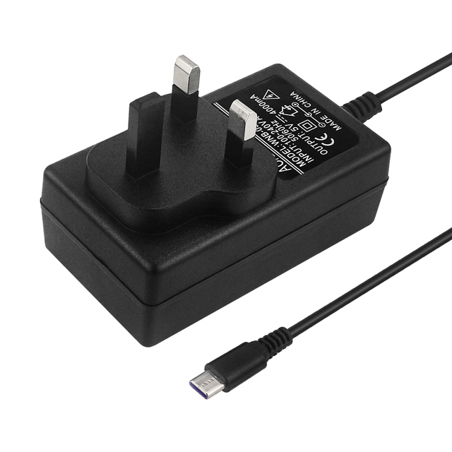 Orange Pi 5 Plus Power Adapter 5V 4A Charger 20W USB Type C Supply EU US UK AU Plug for 5/5B /4 LTS Raspberry 4B