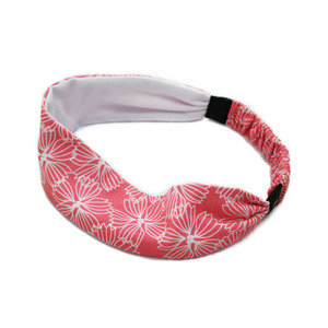 European And American Custom All-over Retro Printed <strong>Headband</strong> With Crisscross Elastic Fabric Hair Accessory <strong>Headband</strong> - Product Image 3