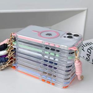 Новый стиль, прозрачный Магнитный чехол для мобильного телефона, съемные Многофункциональные Чехлы «Все в одном» - Product Image 6