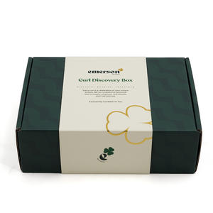 Caja de Envío Personalizada para Champú y Acondicionador, Caja de Regalo Discovery con Funda - Product Image 2