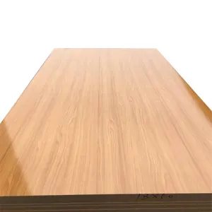 factory direct sale 18mm custom color melamine mdf board for furniture