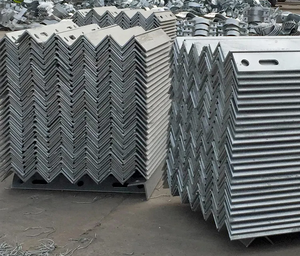 Prix au mètre de barre angulaire en acier au carbone perforée, laminée à chaud et galvanisée de 40x40x4mm en acier A36 Q235 Q345 - Product Image 3