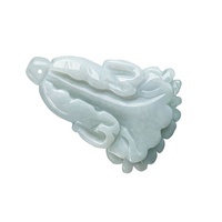 Collier pendentif chou en jadéite naturelle pour femmes, bijoux porte-bonheur chinois, cadeau pour dames et filles