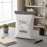 En gros, enveloppes postales en polyéthylène imperméables, recyclables, résistantes aux perforations, 40x50 microns d'épaisseur, tailles personnalisables OEM, pour vêtements professionnels