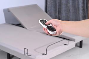 Marco de cama eléctrico ajustable multifuncional con control remoto inalámbrico, doble cabezal y movimiento del pie - Product Image 6