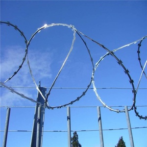 Cinta de seguridad de alambre <span class=keywords><strong>concertina</strong></span> tipo rasuradora, antirrobo, para <span class=keywords><strong>defensa</strong></span> perimetral de grandes áreas y uso general. - Product Image 3