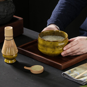 Presentes de Casamento Personalizados Kingze, Conjunto Tradicional de Cerimônia de Matcha, Tigela de Porcelana para Matcha, Estilo Japandi, Chawan de Cerâmica - Product Image 2