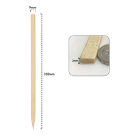 Brochettes de bambou jetables pour barbecue pour viande et aliments frits Brochettes de bambou pour la cuisson en plein air Brochettes d'outils de barbecue