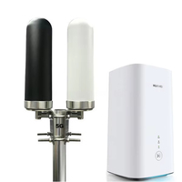 Antenne de routeur Starlink 5G 698-60000mhz Antenne Wifi ABS Antenne 4G pour signal CPE Pro Routeur Montage sur support cylindrique