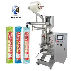 Máquina automática de envasado de alimentos líquidos para gatos con sellado de 3 lados, fábrica de China, al por mayor