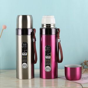 Zhuoon Bullet xách tay thể thao ngoài trời du lịch hai lớp chân không chai nước bằng thép không gỉ tùy chỉnh quảng cáo Quà Tặng cup - Product Image 2