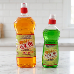 Limpiador Líquido Concentrado Multiusos FOR-OL de LAXMI con Aroma a Naranja Desinfectante 500ml - Product Image 1