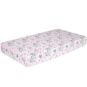 ピンクの花柄寝具セット看護ベッドスカートコットベビーベビーベッド寝具セット女の子用 - Product Image 5