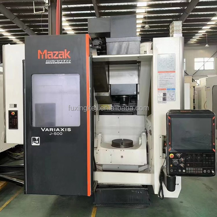 Mazak Variaxis J-500 5 Axis CNC Vertical Machining Center, 1-Year