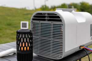 Climatiseur <span class=keywords><strong>portable</strong></span> AC/DC 4800 BTU 2025 pour extérieur, chauffage, contrôle à distance par application, fonctions intelligentes, utilisation en voiture, camping-car, pièce, <span class=keywords><strong>solaire</strong></span> - Product Image 6