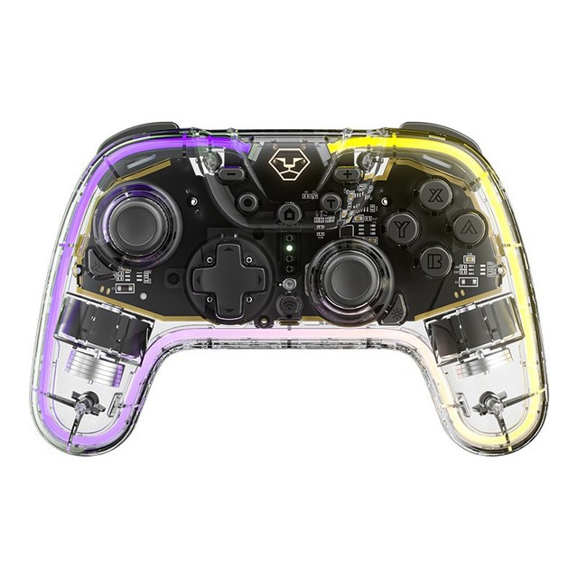 ALNS2258 6-Axis for Switch/PC/IOS/Android/Steam Wireless Game Controller Hall Effect Joysticks Gamepad