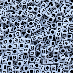 <span class=keywords><strong>Perles</strong></span> de <span class=keywords><strong>lettres</strong></span> A à Z personnalisées en acrylique, plastique, lucite, carrées, rondes, plates, colorées, <span class=keywords><strong>perles</strong></span> souriantes pour la fabrication de bijoux et les loisirs créatifs pour enfants - Product Image 3