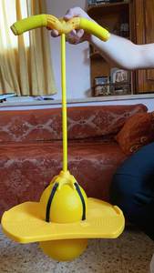 Bomba de bola con mango Jumper High Bounce Jump Trick Board PVC Pogo Bouncing Ball Jóvenes Niños Niñas Adultos Fitness Actividad al aire libre - Product Image 6