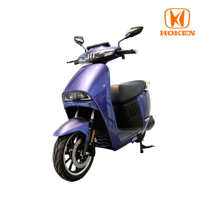 Skuter Listrik GO-PLUS 2500W Baterai Lithium 72V40Ah Kecepatan 75km/jam Jarak Tempuh 120km Rem Cakram Ganda NFC Bluetooth Smart E Moped