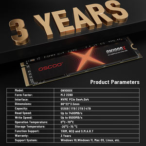 OSCOO внутренний SSD TLC PCIe 4x4 NVMe M.2 ноутбук SSD новый продукт с высокой производительностью - Product Image 6