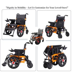 <span class=keywords><strong>Fauteuil</strong></span> roulant électrique pliable léger le plus populaire pour les personnes <span class=keywords><strong>âgée</strong></span>s et les personnes handicapées, avec une autonomie de 20 km, certifié CE - Product Image 2
