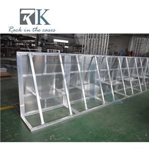 Barrera de Control de Multitudes de Aluminio de Instalación Rápida, Barrera para Festivales, Valla de Seguridad para Conciertos - Product Image 5