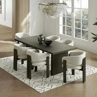 Chaises de salle à manger modernes en bois massif avec revêtement en bois, empilables et durables, meubles pour la maison, pour salles à manger