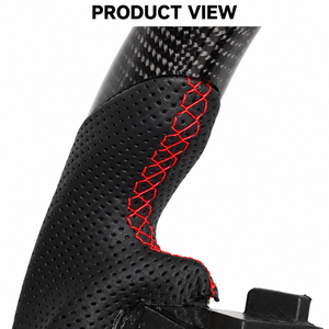 Volant de direction aspect carbone 2012-2014 pour Dodge Challenger – Remplacement personnalisé en gros pour ateliers professionnels et concessionnaires - Product Image 3