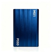 SSD Eksternal Portabel Aluminium Alloy 1TB 2TB USB3.1 Tipe-C Kecepatan Tinggi untuk Penyimpanan Laptop PC