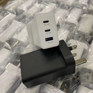 Teléfono móvil original de fábrica, <span class=keywords><strong>cargador</strong></span> de pared USB C, <span class=keywords><strong>cargador</strong></span> Gan de 3 puertos, adaptador de corriente PD de 65W, <span class=keywords><strong>Trio</strong></span> para <span class=keywords><strong>Samsung</strong></span> / iPhone - Product Image 3