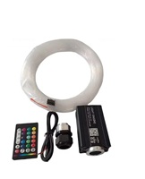 Kit de câbles à fibre optique pour machine à LED Twinkle Light Source Set RGBW Mobile App Voice Remote Control Car Full Sky Starry Sky Lamp Kit