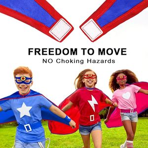 Fabrik Großhandel New Double Side Plain Super Capes Singler Layer Superhelden Umhänge für Kinder