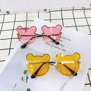 Gafas de Sol de Moda para Niños y Niñas, Gafas de Sol de Metal con Forma de Oso UV400 para Bebés, Gran Venta 2021 - Product Image 4