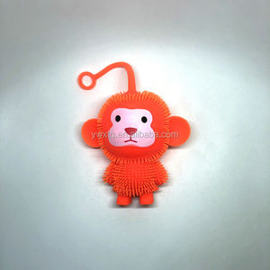 KEHUI fabbrica di animali lampeggianti scimmia palla palla palla morbida TIKTOK che vende giocattoli promozionali - Product Image 5