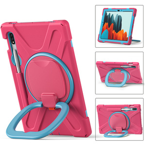Funda resistente con soporte de anillo para Samsung <span class=keywords><strong>Galaxy</strong></span> Tab <span class=keywords><strong>S7</strong></span> T870/875 de 11 pulgadas 2020 - Product Image 5